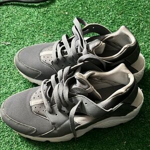 Nike Gray and Black Sneakers